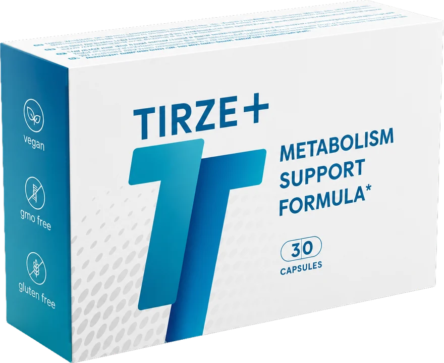 Tirze+ Diet Capsules pack — 30 capsules, Metabolism Support Formula